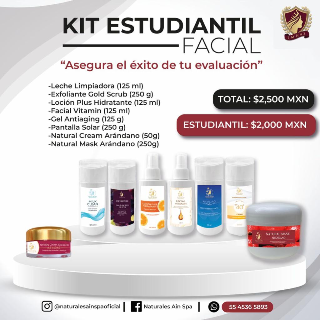 KIT ESTUDIANTIL FACIAL